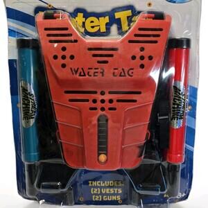 Stream Machine Water Tag Game Set With 2 Vests and 2 Blasters Ages 8+